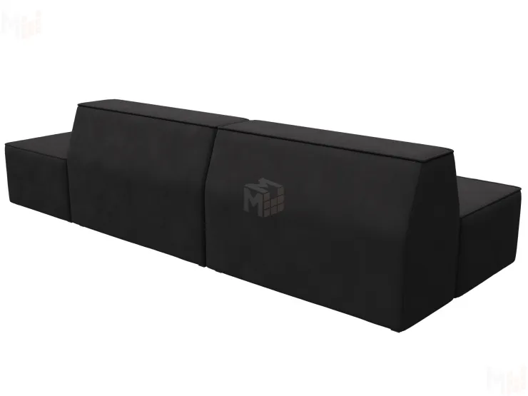 Диван прямой модульный Монс Модерн правый ( JOLY 08 коричневый )