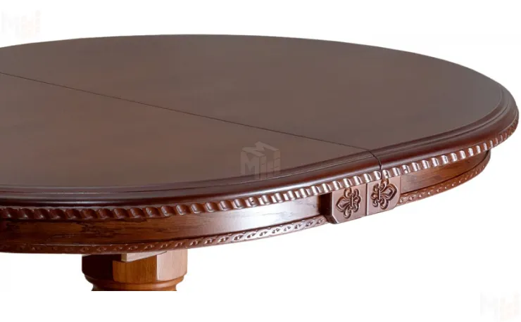 Стол деревянный раскладной Лорель 100 Миланский орех