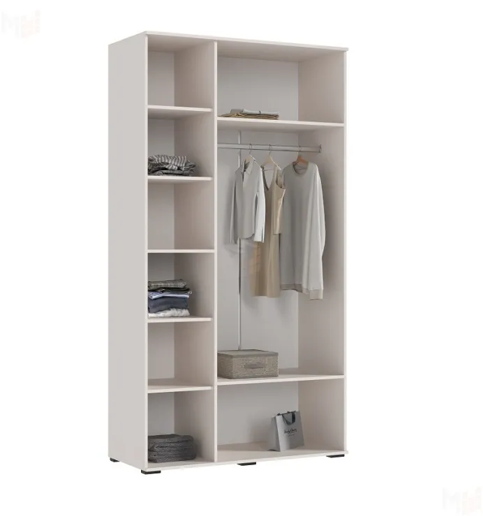 Шкаф Норд 3-х створчатый (кашемир), ручки золото