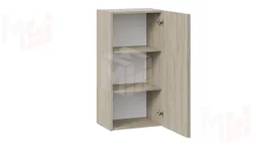 Шкаф навесной Глосс - ТД 319.03.27 Баттл Рок, Стекло Светлый Stone(St)