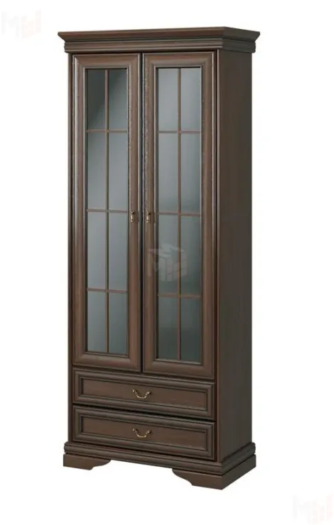 Шкаф-витрина с двумя ящиками №334 (МК-60)