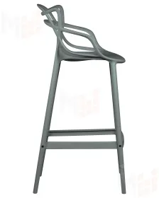 Стул барный DOBRIN MASTERS BAR (тёмно-серый (GR-04))