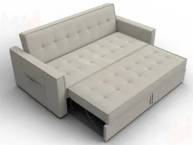 Диван прямой Лига-104 (160) ( Амур 02 бежевый )