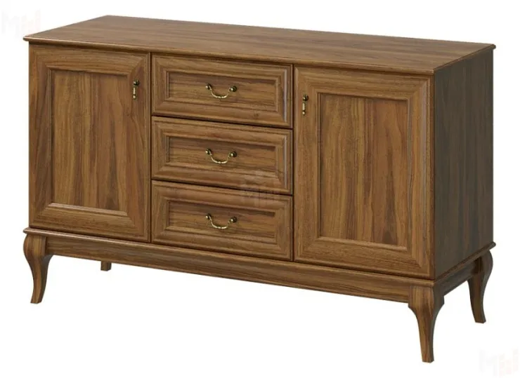 Комод с тремя ящиками и двумя дверцами №391 (МК-62)