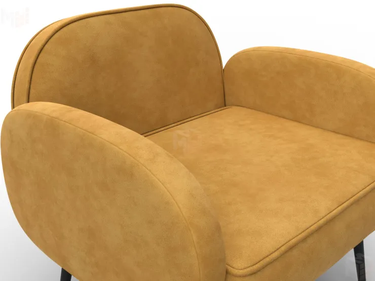 Кресло Лига-086 ( BRUT 10 желтый )