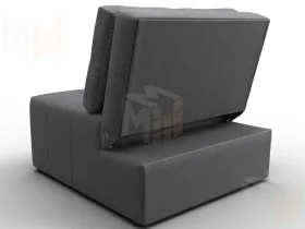 Кресло-кровать Лига-107 (80) ( JOLY 13 серый )