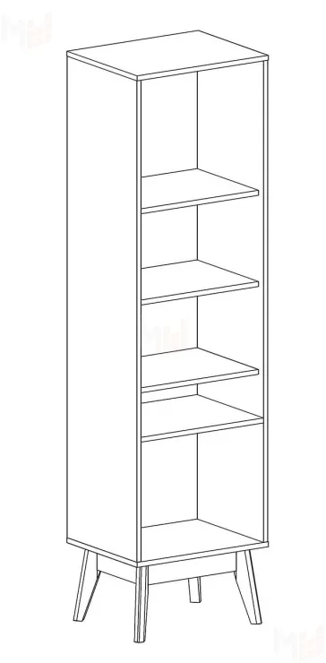 Шкаф-витрина Калгари для гостиной