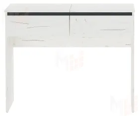 Стол косметический ГРЕТТА Дуб Крафт белый-Антрацит