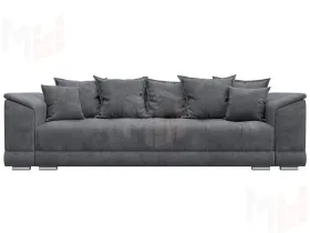 Диван прямой НордСтар НПБ ( BRUT 16 темно-серый )