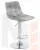 Стул барный DOBRIN TAILOR (серый велюр (MJ9-75))