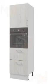 Пенал Европа 60 под духовку с двумя ящиками