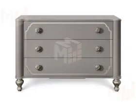 Комод Лали 3 ящика серый камень