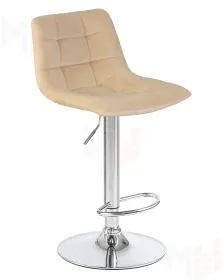 Стул барный DOBRIN TAILOR (бежевый велюр (MJ9-10))