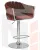 Стул барный DOBRIN MARCEL (винный велюр (MJ9-35))