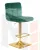 Стул барный DOBRIN GOLDIE (зеленый велюр (MJ9-88))