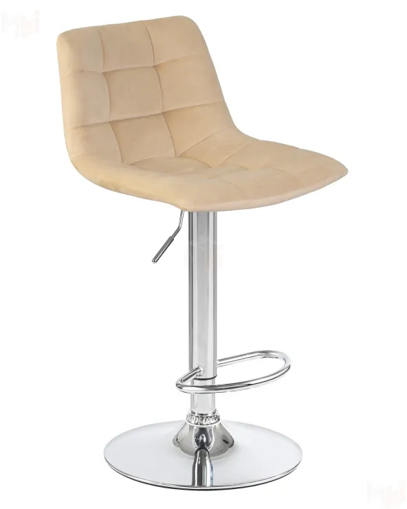 Стул барный DOBRIN TAILOR (бежевый велюр (MJ9-10))