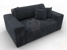 Кресло Лига-036 НПБ ( TOWER 11 темно-серый )