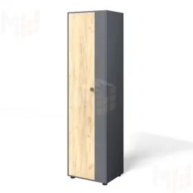 Шкаф Мини-Лайт МЛ-2 Дуб крафт золотой/графит