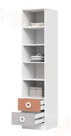 Пенал с 2-мя ящиками Турбо ПН-01