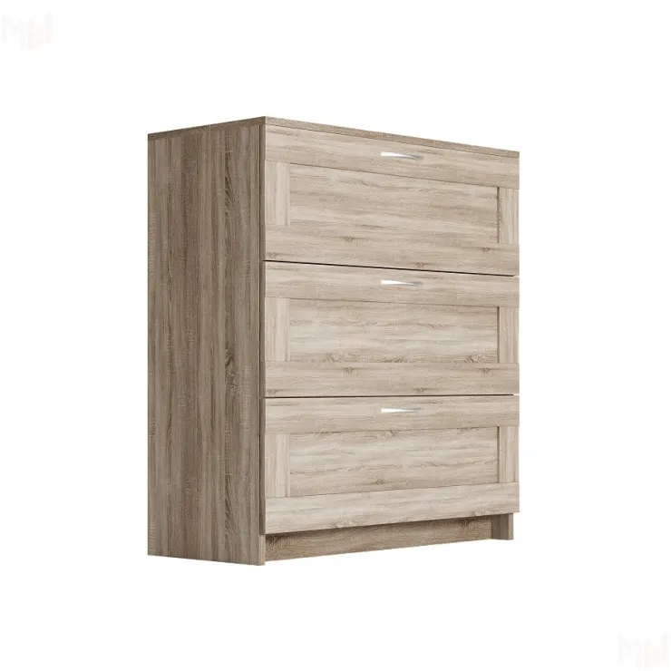 Комод Сириус 3 ящика сонома