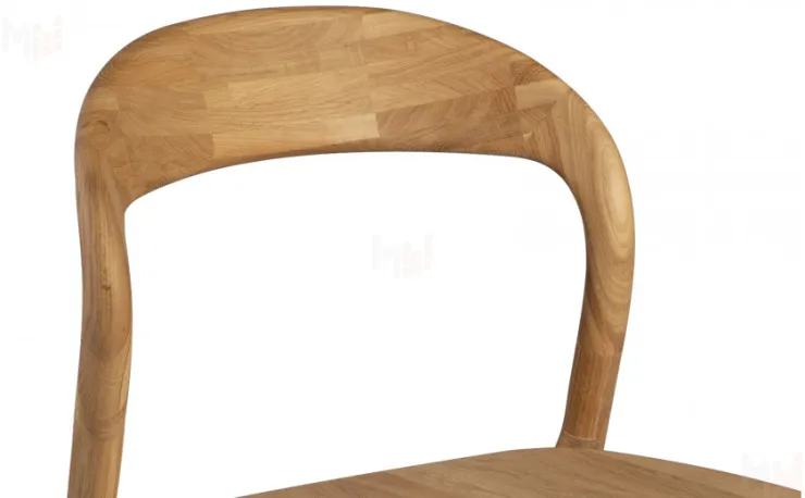 Стул деревянный из массива дуба Соул Дуб натуральный