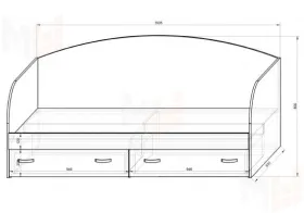 Мебель Фанки Кидз Классика, комната №4