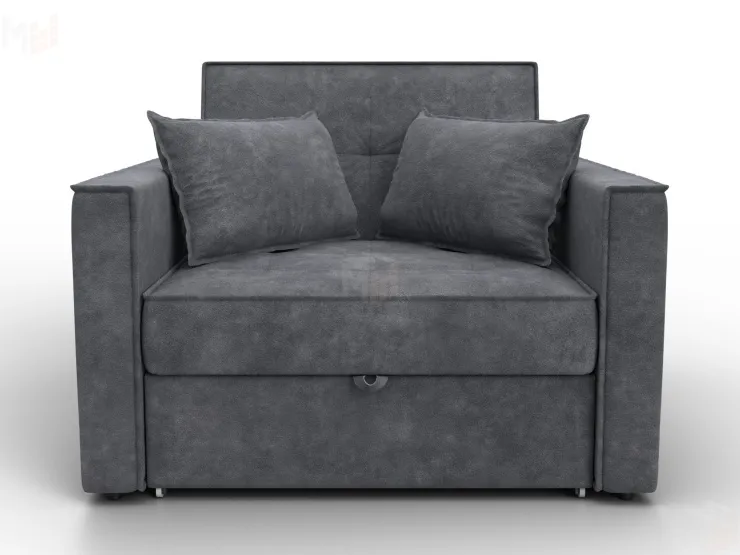 Кресло-кровать Лига-104 (80) ( BRUT 16 темно-серый )