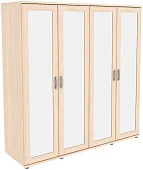 Шкаф для одежды с 4 зеркалами ГАРУН-К 414.02
