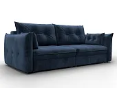 Диван прямой Лига-100 НПБ ( TOWER 13 синий )