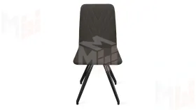 Стул Стенли К4 Черный муар, Велюр Confetti  Stone