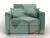 Кресло-кровать Лига-104 (80) ( Амур 11 зеленый )