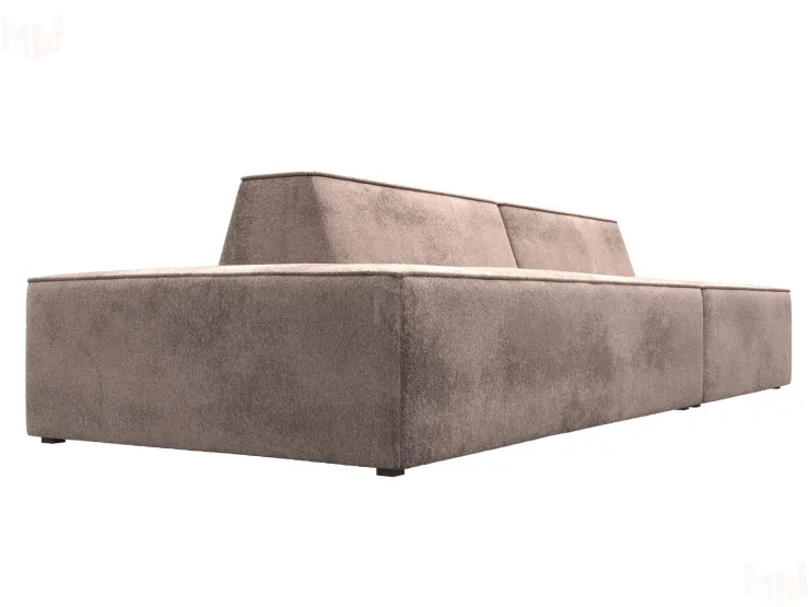 Диван прямой модульный Монс Модерн левый ( TOWER 05 бежевый )