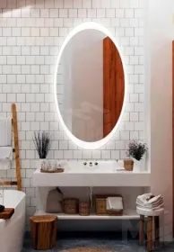 Зеркало с LED подсветкой Lily 600х1050
