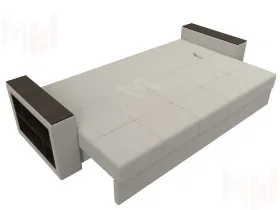 Диван прямой Дубай Лайт полки слева ( Бежевый )