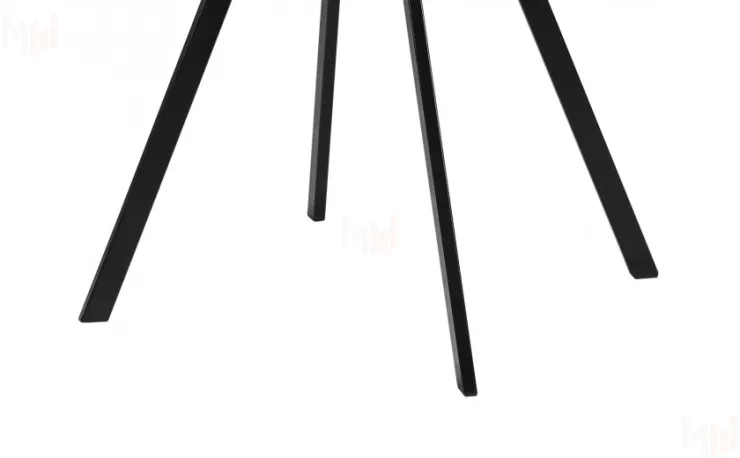 Стул поворотный Эйден М Confetti bordo/черный