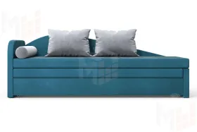 Диван Верди Левый синий