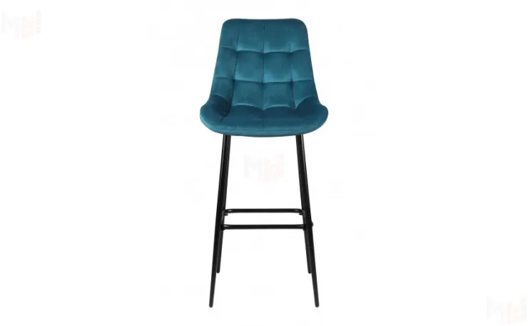 Барный стул Эйден Confetti izumrud/черный