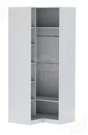 Шкаф Угловой Иннэс-7 Каркас Белый