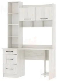 Компьютерный стол ПКС-5 крафт белый