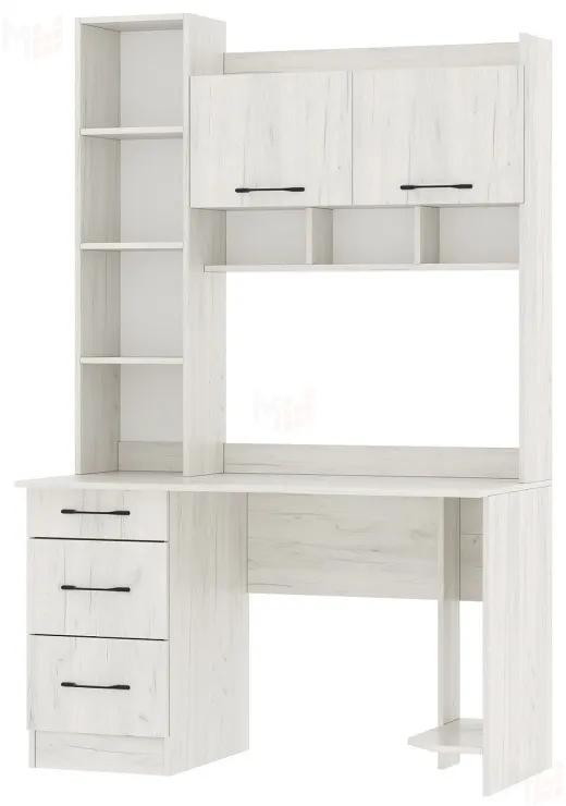 Компьютерный стол ПКС-5 крафт белый