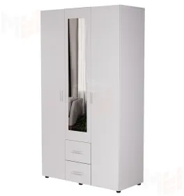 Шкаф 3-х створчатый ЭВА ШК-019 Белый