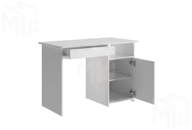 Стол компьютерный ЛИК-5 СП-2 белый