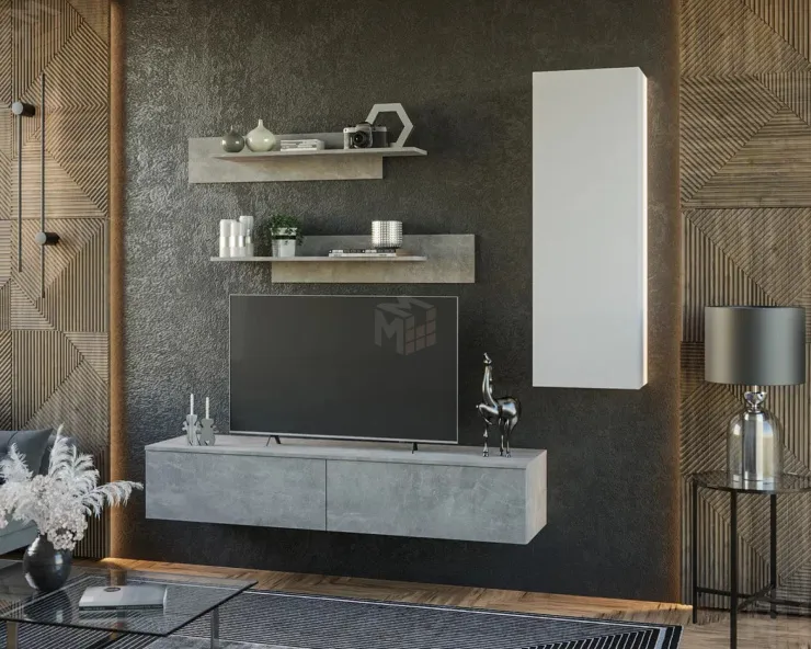 Катрин №1 (Белый / Ателье светлый)