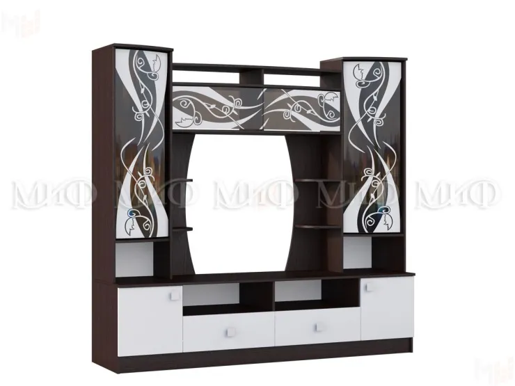 Гостиная Женева New с пеналами