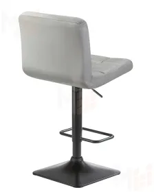 Стул барный DOBRIN DOMINIC (серый велюр (MJ9-75))