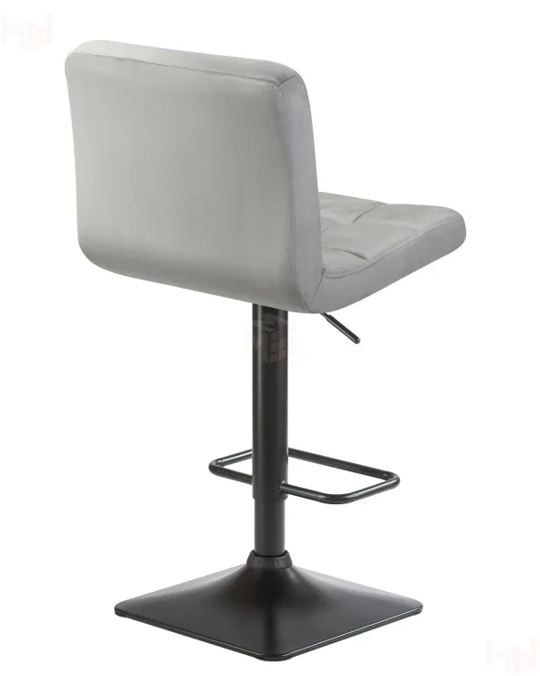 Стул барный DOBRIN DOMINIC (серый велюр (MJ9-75))