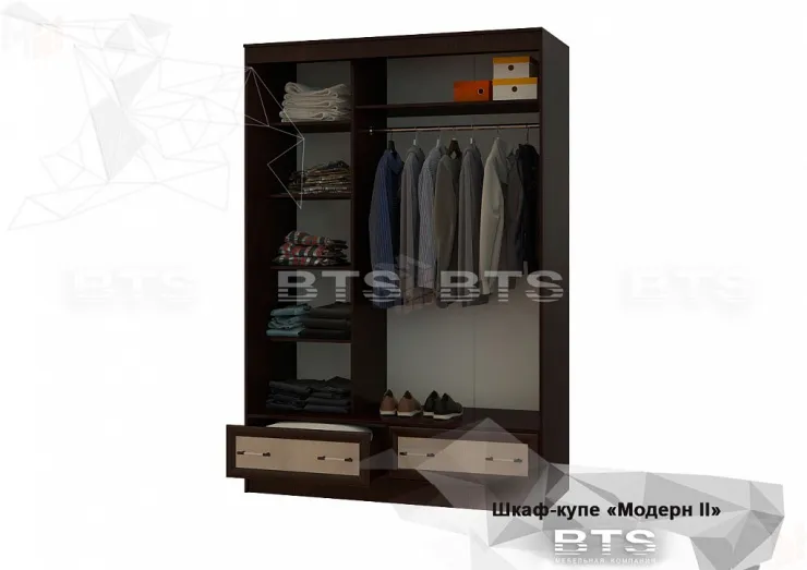 Шкаф купе Модерн-2 1,65