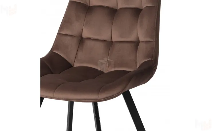 Стул поворотный Эйден М Confetti coffee/черный