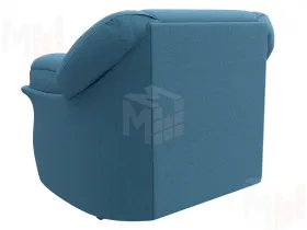 Кресло Карнелла ( Амур 10 голубой )