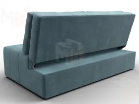 Диван прямой Лига-107 (160) ( SEVEN 113 бирюзовый )